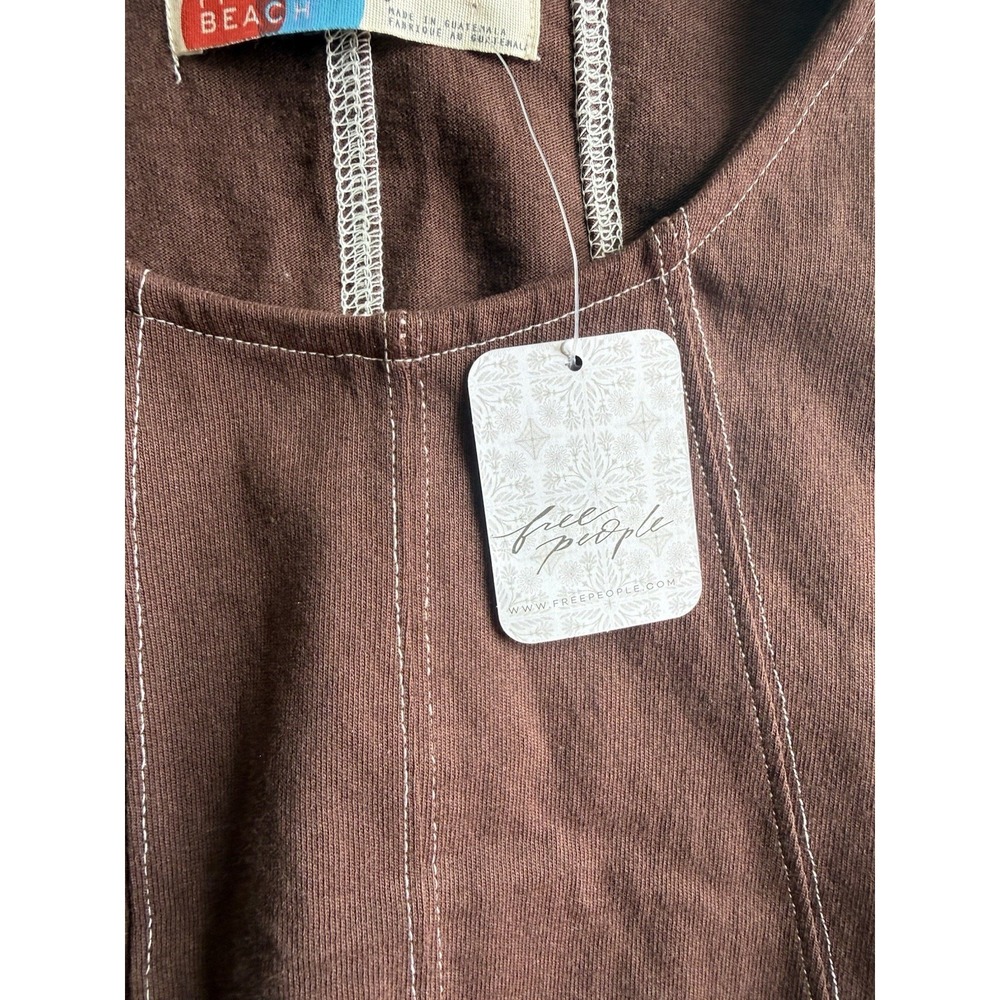 NWT Free People Strada Top Large Coconut Shell - Picture 3 of 5